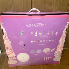 Francfranc クリスマスツリー 150 cm ピンクの画像