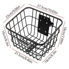 自転車、バイク、バスケットの画像