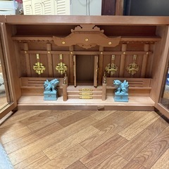 先約あり　12月限定【無料】ガラス扉の神棚、もらってください！の画像