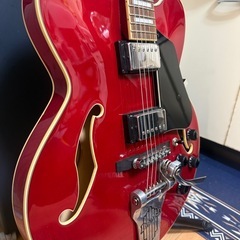 Ibanez(アイバニーズ)AFS75T-TCD セミアコ (Transparent Cherry Red) の画像
