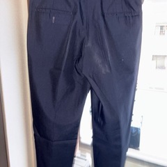 古着 ネイビースラックスの画像