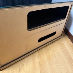 テレビ台　テレビラック　32〜42型対応　黒色　引き出し付きの画像