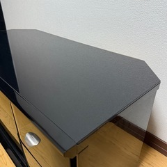 テレビ台　テレビラック　32〜42型対応　黒色　引き出し付きの画像