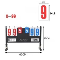スポーツ用得点板の画像