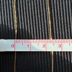 K18 ベネチアンチェーン ネックレスの画像