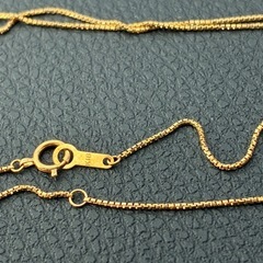 K18 ベネチアンチェーン ネックレスの画像