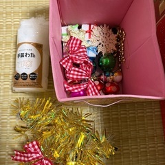 クリスマスツリー120cmと飾り付けのセットの画像