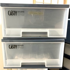 収納ケース2段の画像