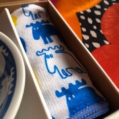 ≪新品未使用品≫MOZ Sweden ボウル&タオルセットの画像