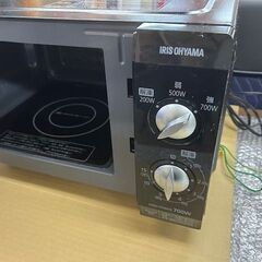 2019年製　アイリスオーヤマ　電子レンジ　EMO-F518-5-B■フラット庫内の画像