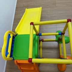 美品　Rody 滑り台付きジャングルジムの画像