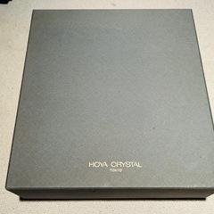 グラス　新品未使用　HOYA クリスタルの画像