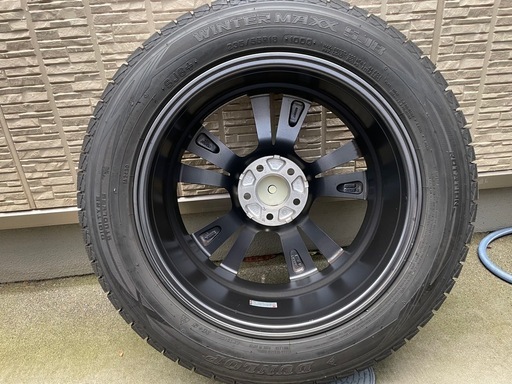 都内近郊配達可【24年製スタッドレス+ホイール】ダンロップ ウインターマックス SJ8+ 235/55R18 都内近郊配達可【24年製スタッドレス+ホイール】ダンロップ ウインター