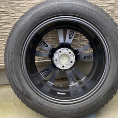 【超美品スタッドレス+ホイール】ダンロップ ウインターマックス235/55R18の画像