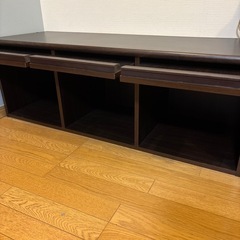 フラップ棚 キャビネットの画像