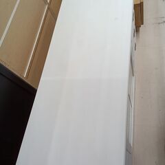 リユースのサカイ栃木店★ジモティ割あり★  TV台 ホワイト W120×D45×H49 クリーニング済み TC11968の画像