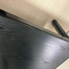 こたつ　テーブル　ローテーブル　黒　リバーシブルの画像