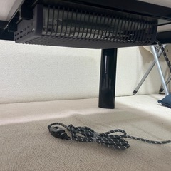 こたつ　テーブル　ローテーブル　黒　リバーシブルの画像