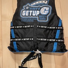 男子お子様用　ライフジャケット　水着のセットの画像