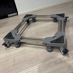 洗濯機 置き台 360度回転可能キャスター付き の画像
