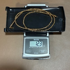 K18 シャンデリア 12.3g/55cm ネックレスの画像
