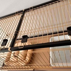 【組立不要・引取限定】定価3.3万 コジマ購入 美品ケージ（トイレ成功の縁起物！）
の画像