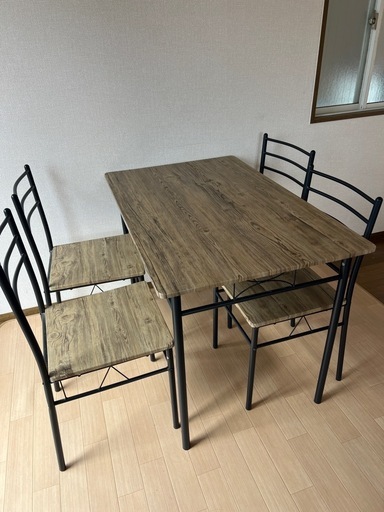 【売約】ダイニングテーブルセット