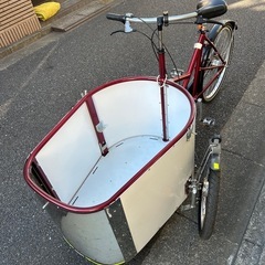 カーゴバイク　ニホラ　デンマーク製　希少　中古の画像