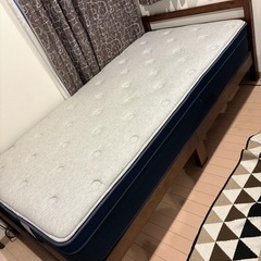 スノコベット　マットレス付き　シングル
の画像