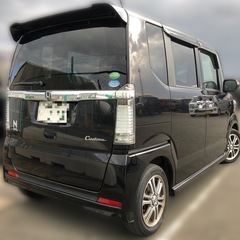 お買い得車‼️N-BOX カスタム G SS鈴鹿スペシャル　安心パッケージ　衝突軽減ブレーキ等　両側パワースライドドア　ナビ　テレビ　バックカメラ　ETC キーフリー　プッシュスタートの画像