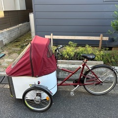 カーゴバイク　ニホラ　デンマーク製　希少　中古の画像