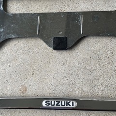 SUZUKIナンバーフレーム車の画像