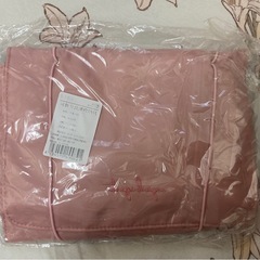 ピンク　トラベルポーチの画像