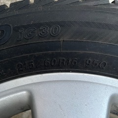 スタッドレス　タイヤホイール　4本セットの画像