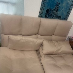 コーナーソファ3点セットの画像