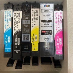 Canon用インクカートリッジ（380,381）の画像