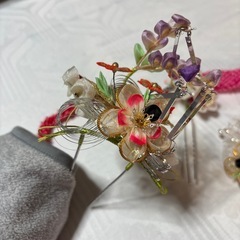 かんざし　お正月　七五三の画像