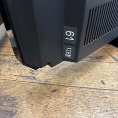 TOSHIBA 40インチテレビ　リモコン付きの画像