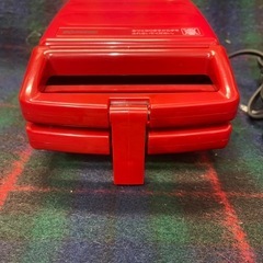 象印 ホットサンドメーカー レッド あつあつホットサンド　昭和レトロ　ホットサンドメーカー　象印　EMA-04型　の画像