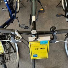 ★店頭にて試乗可★ J3345　【リユースのサカイ柏店】　sincope 　クロスバイク　グリーン　700×28ｃ　6段変速　　簡易クリーニング済　 中古自転車 　流山市 中古自転車 松戸市 中古自転車 我孫子市 中古自転車 船橋市 中古自転車 守谷市 中古自転車 取手市 中古自転車　の画像