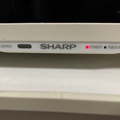 SHARP  32Vテレビの画像