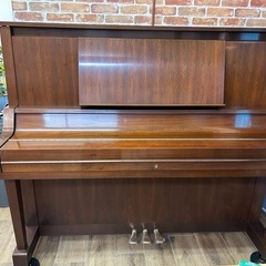 ヤマハアップライトピアノW102BW1984年製リニューアル品の画像