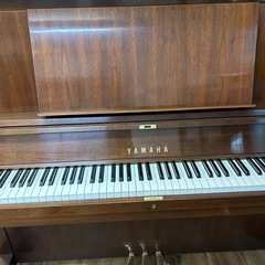 ヤマハアップライトピアノW102BW1984年製リニューアル品の画像