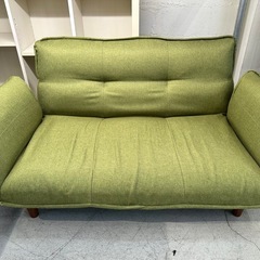 配達可【2人掛けソファ】【グリーン】【管理番号11412】金
の画像