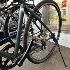 ★店頭にて試乗可★ J3345　【リユースのサカイ柏店】　sincope 　クロスバイク　グリーン　700×28ｃ　6段変速　　簡易クリーニング済　 中古自転車 　流山市 中古自転車 松戸市 中古自転車 我孫子市 中古自転車 船橋市 中古自転車 守谷市 中古自転車 取手市 中古自転車　の画像