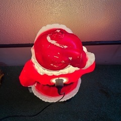 【今週中早い者勝ち！！】サンタクロースの装飾 約70cm 電源コード付きの画像