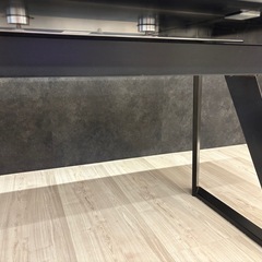 伸縮セラミックダイニングテーブル4人がけ の画像