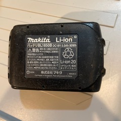 マキタ純正１８Ｖバッテリー の画像