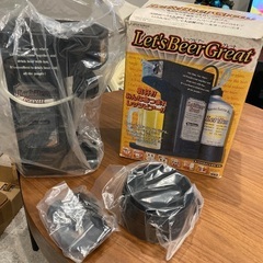 新品未使用🔴ビールサーバー350ml.500mlビール缶つけるだけの画像