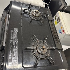 Paloma  二口ガスコンロ グリル未使用❗️LPの画像